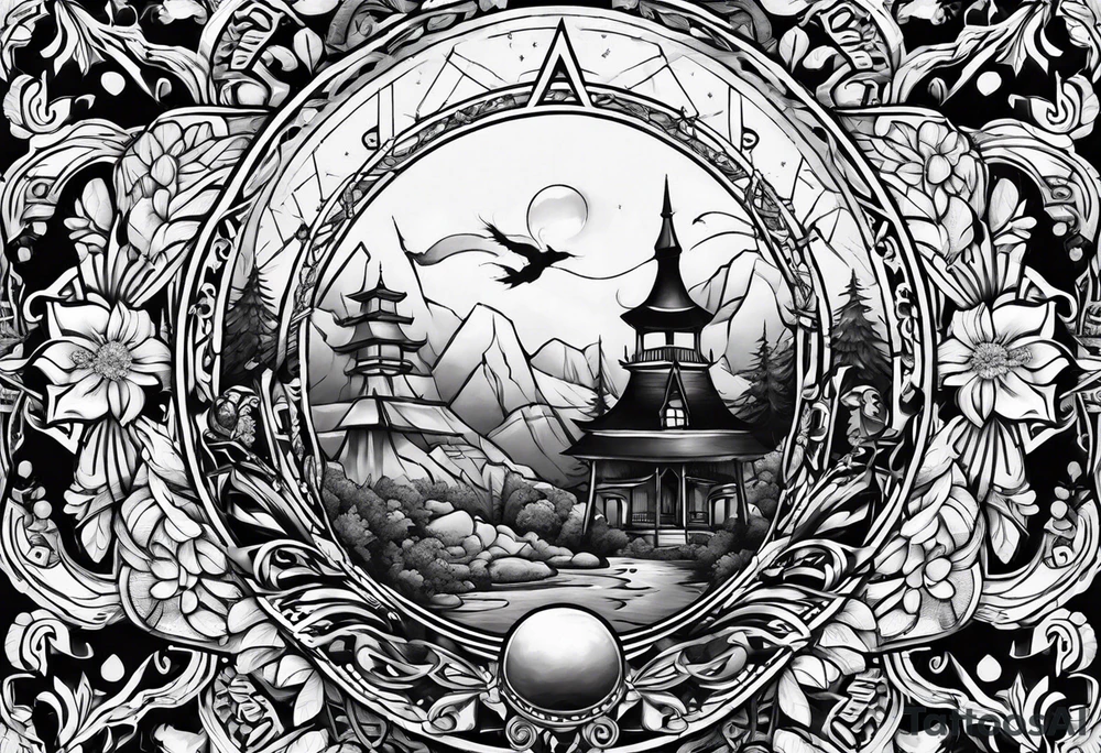 The band sleep token tattoo idea