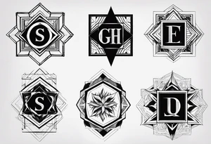 Fonts for name Shaqueill tattoo idea