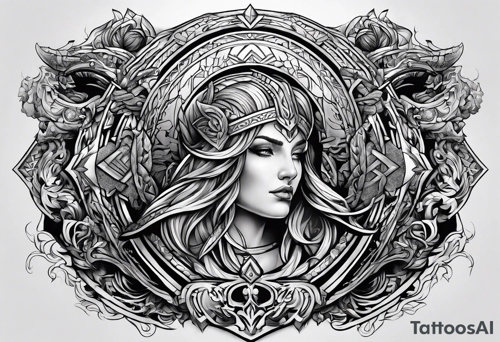 Valhalla tattoo idea