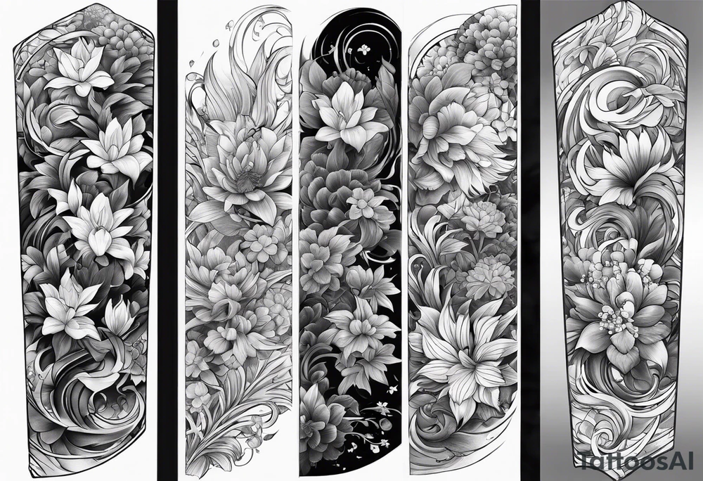 irezumi sleeve tattoo idea