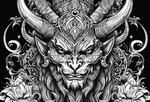 DEVIL tattoo idea