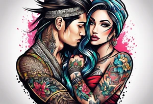 love tattoo idea