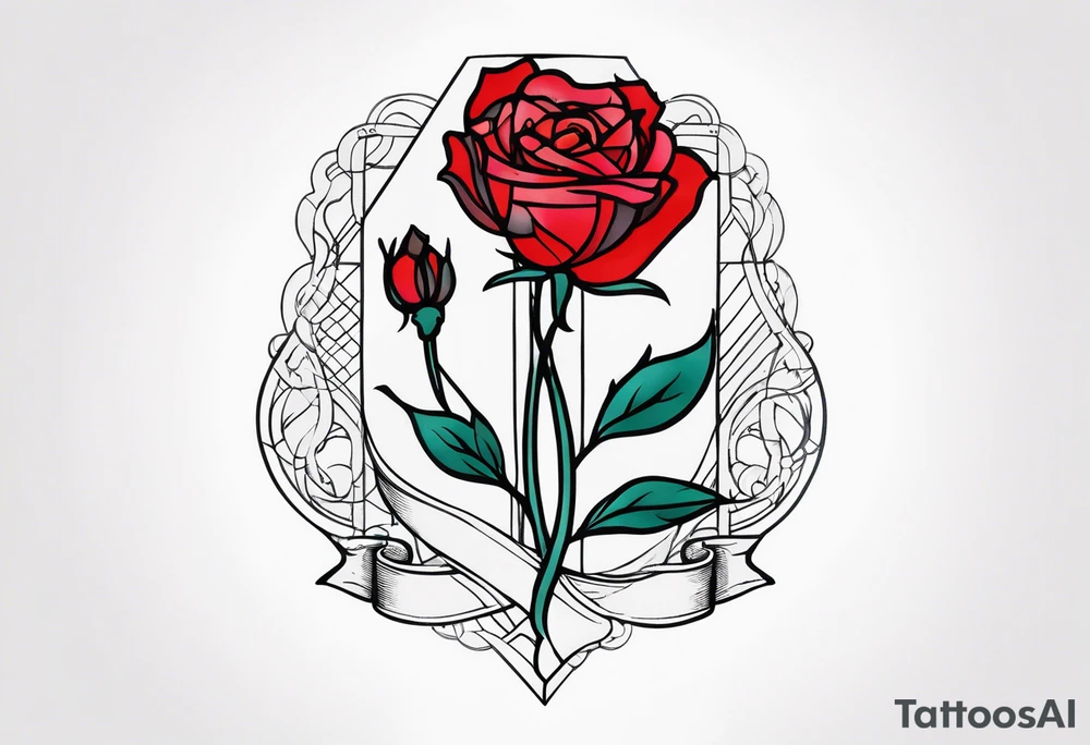Leuchtturm Stacheldraht Rosen Herz tattoo idea