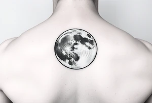 Moon tattoo idea