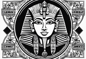 egypt tattoo idea