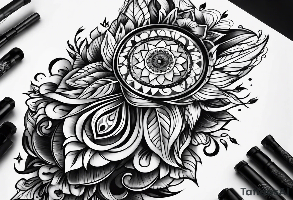 Reincarnation long forearm tattoo tattoo idea Reincarnation long forearm tattoo tattoo idea