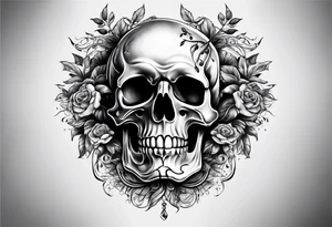 Hand bones tattoo idea