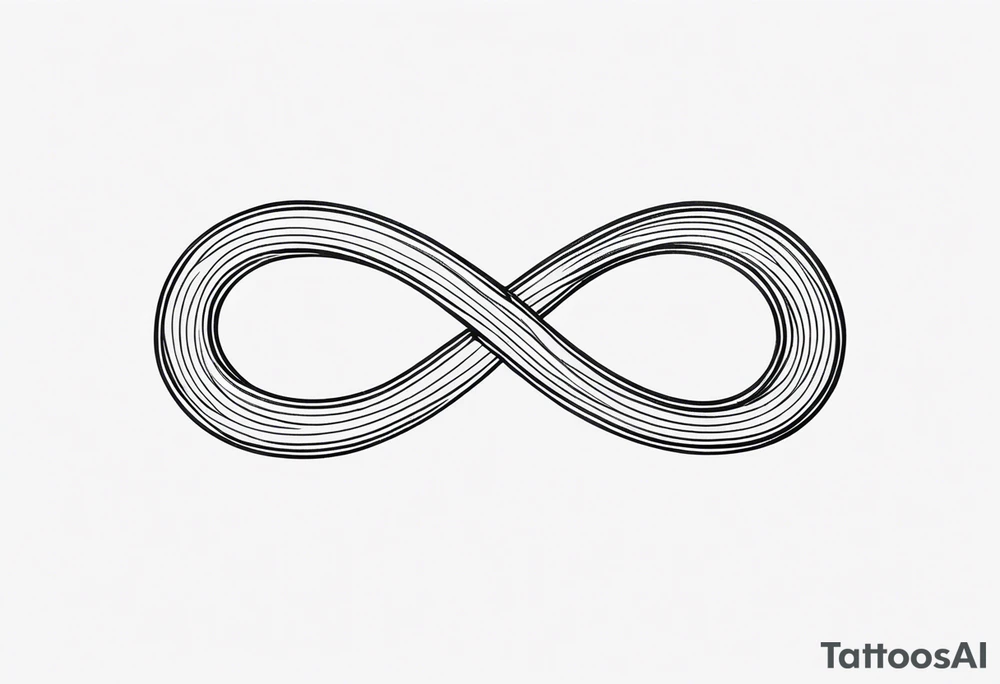 infinity symbol tattoo idea