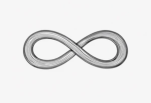 infinity symbol tattoo idea