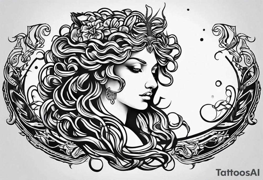 Medusa tattoo on arm for mens something small enough for forearm tattoo idea