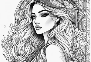 Saran tattoo idea