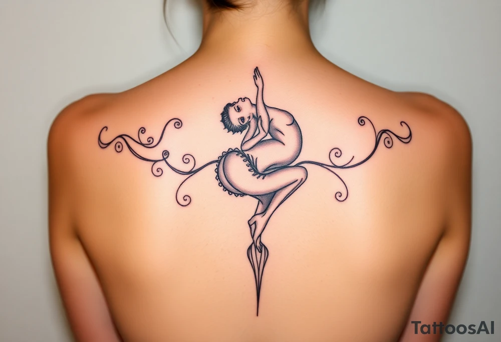 Contortionist tattoo idea