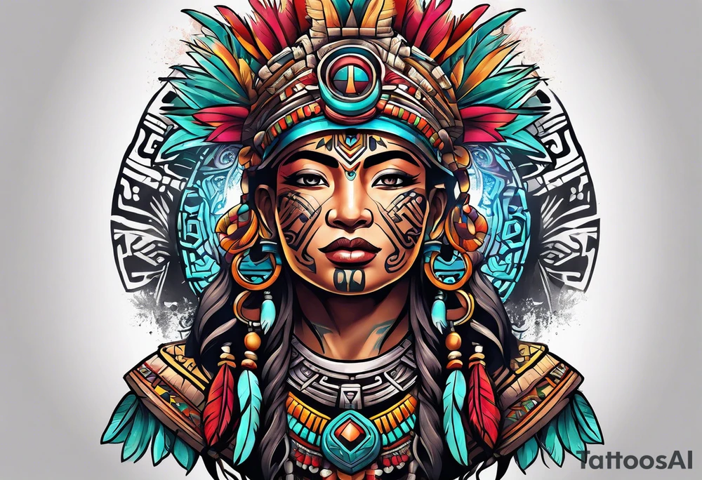 Mayan tattoo idea