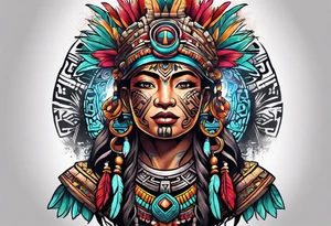 Mayan tattoo idea