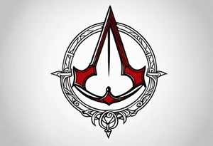 New Orleans assassins creed symbol tattoo idea