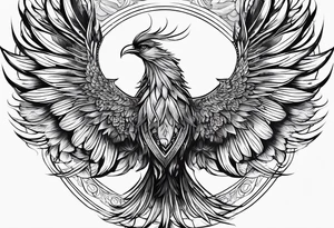 kutuev | Small phoenix tattoos, Phoenix tattoo, tattoo idea