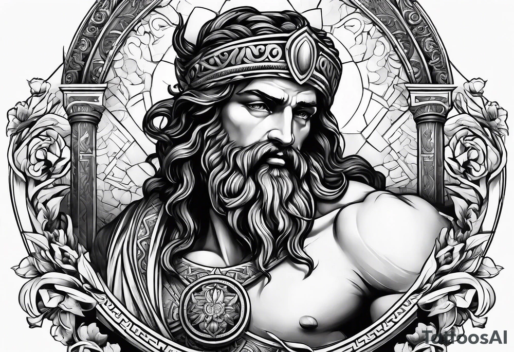 greek god tattoo idea