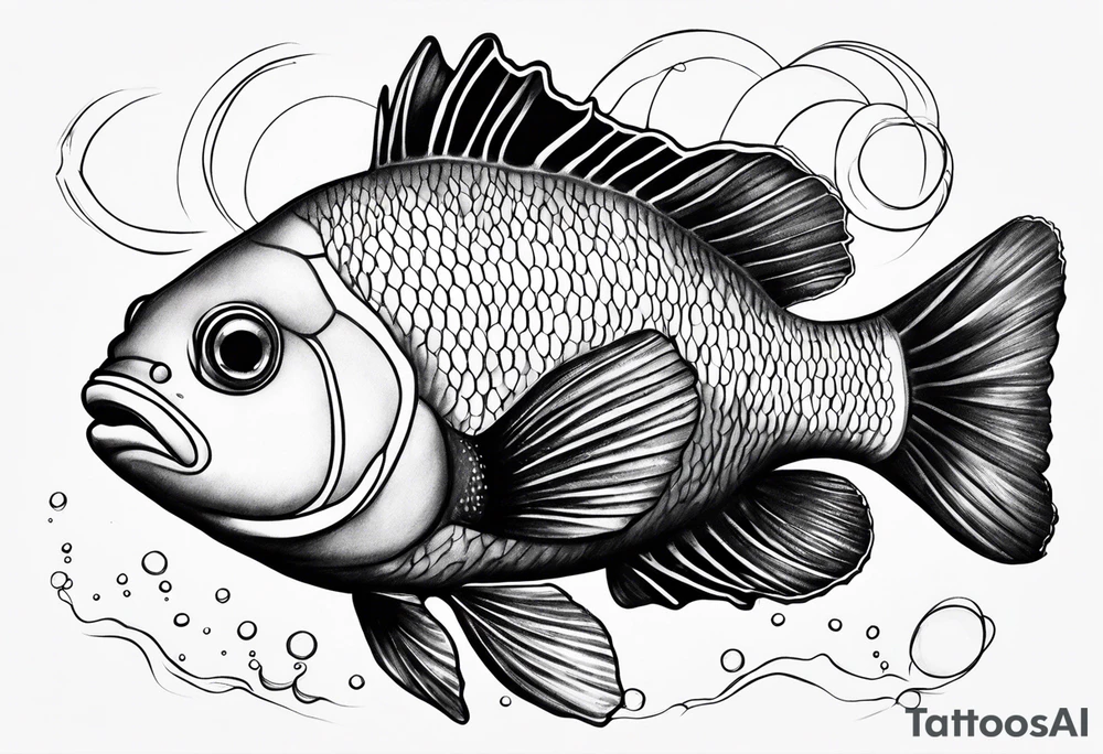 Storm clownfish tattoo idea