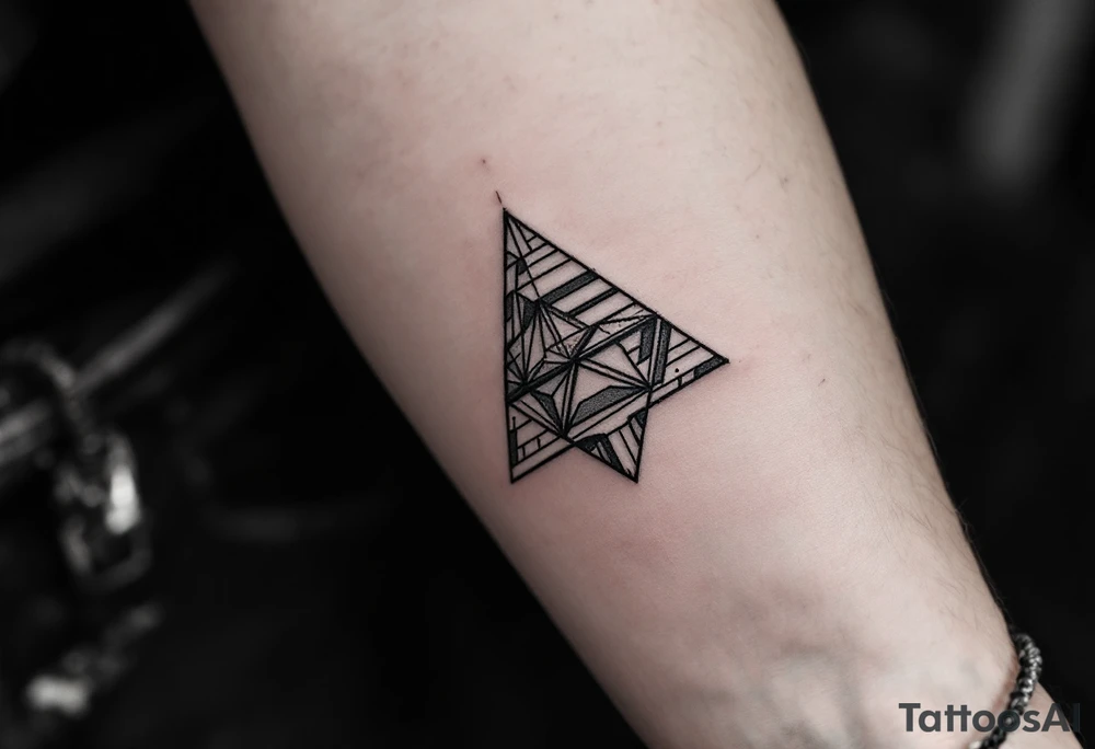 A tattoo that gives off fashion, and streetwear tattoo idea