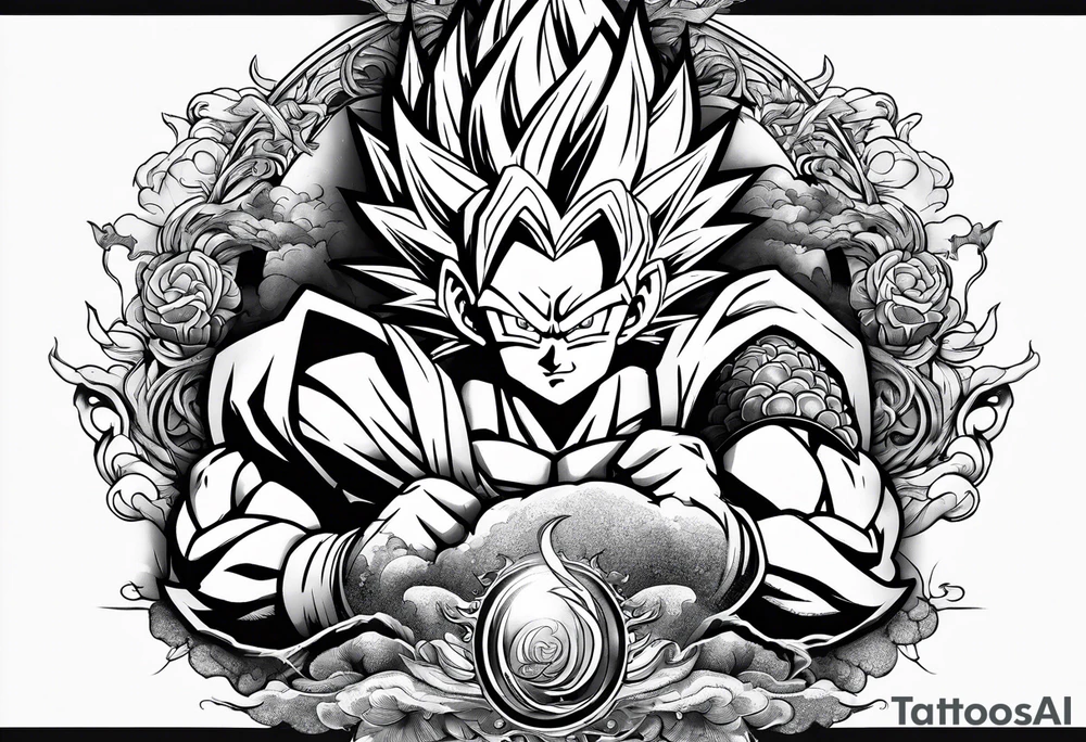 dragonball z tattoo idea