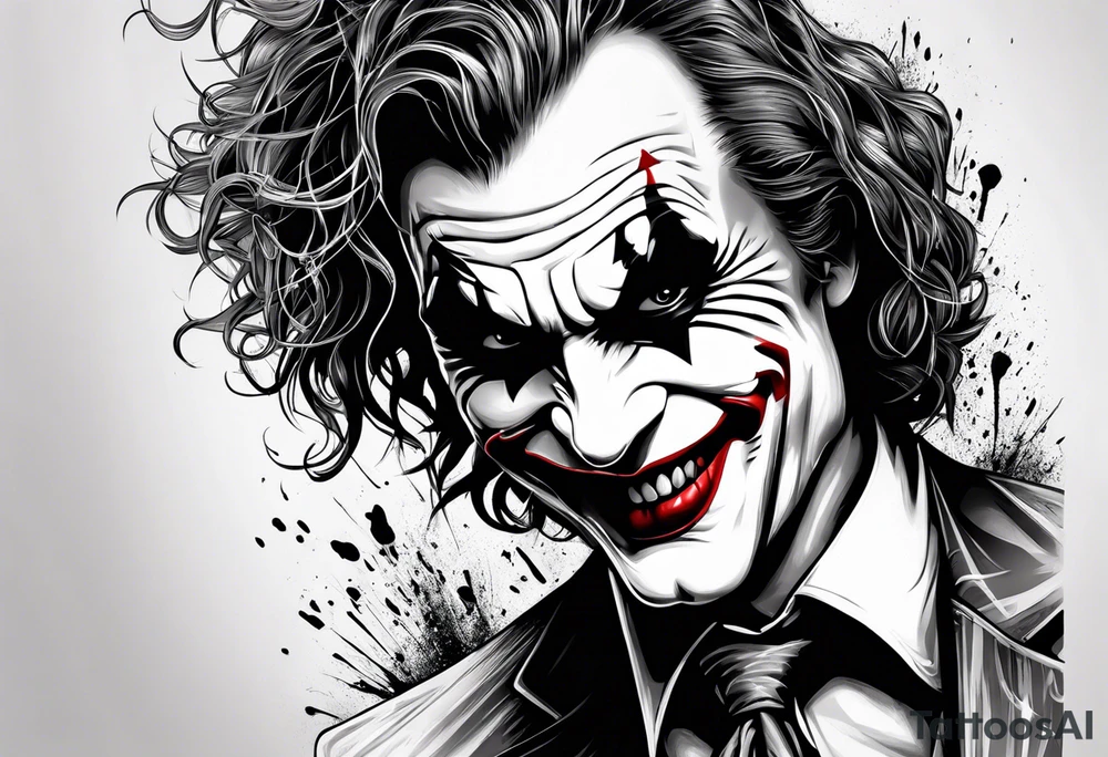 Joker tattoo idea