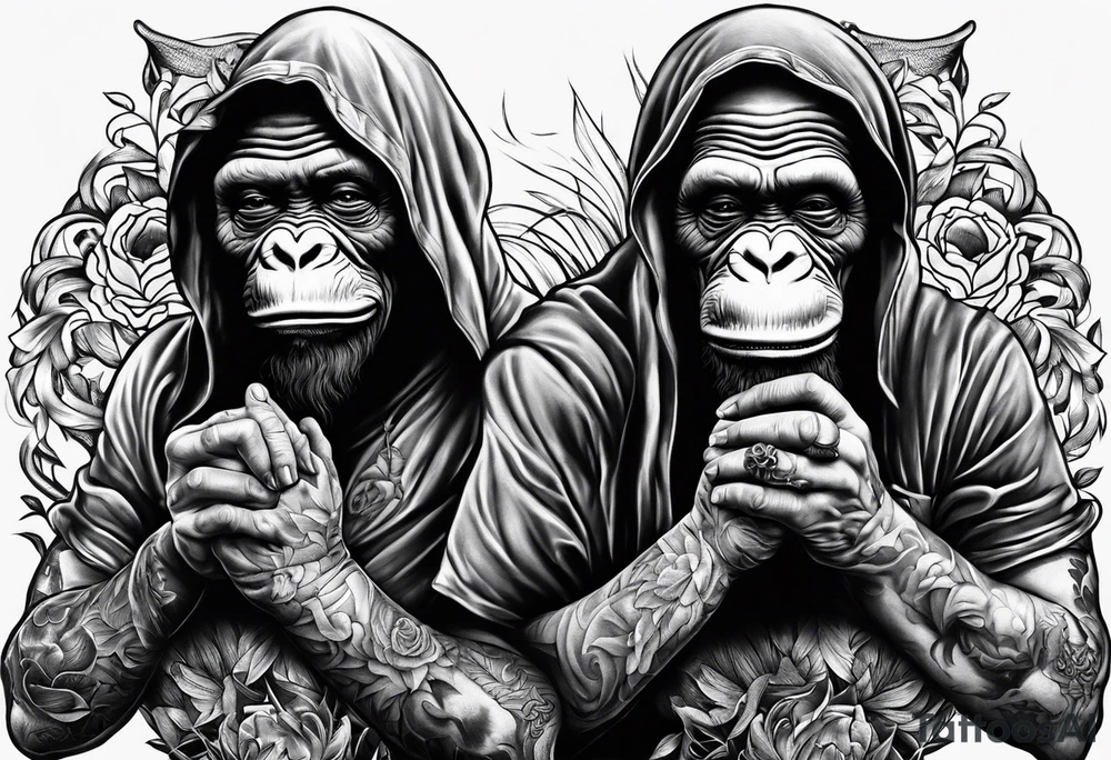 See no evil hear no evil speak no evil tattoo idea