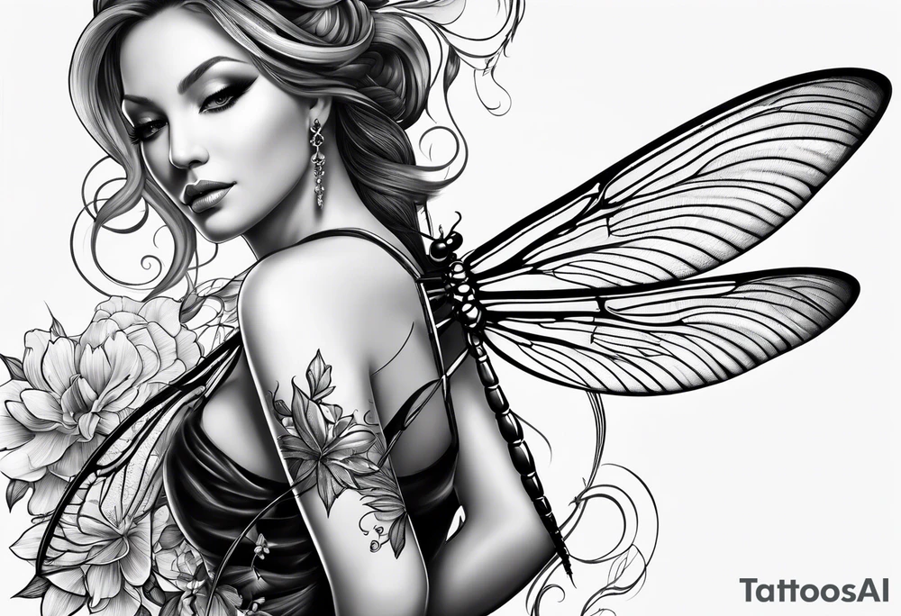 dragonfly tattoo idea