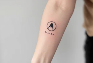Logo from game S.T.A.L.K.E.R tattoo idea