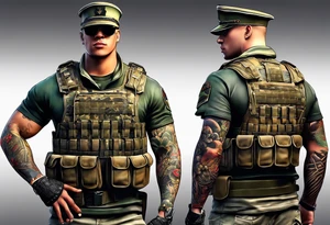 Army tattoo idea
