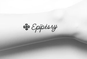 Medical alert bracelet 
Epilepsy
Andrea collier
16/4/1976
A+ tattoo idea