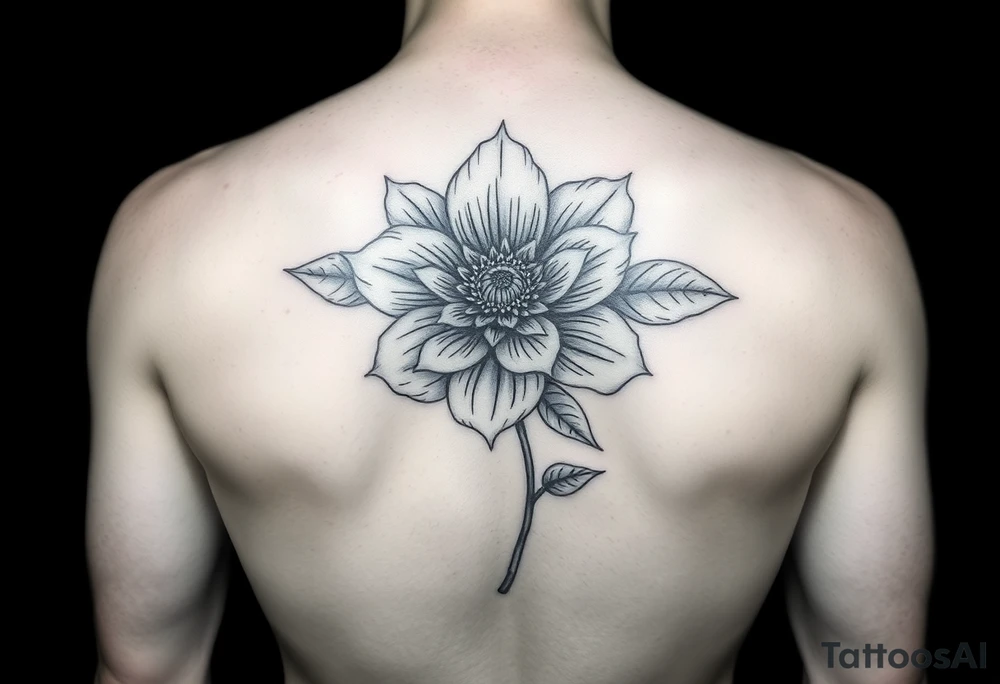 flower that represents the birth month  of February,April,July,August,September,October,November and December tattoo idea