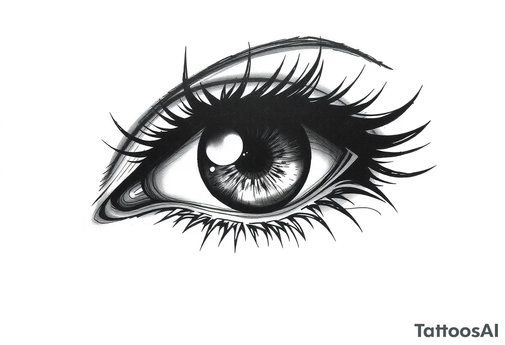 Eye tattoo idea