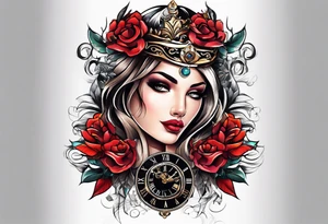 digital time of 17:27 tattoo idea
