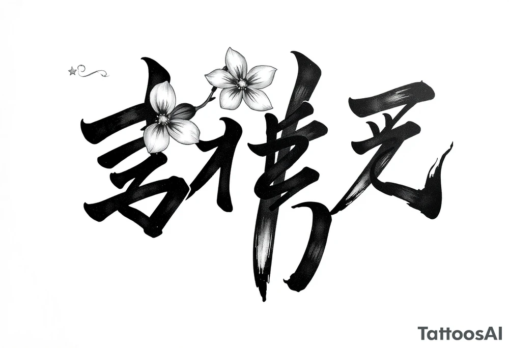 Fabian, sakura,kanji font tattoo idea