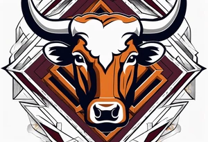 Texas longhorns and A&M aggies football tattoo idea