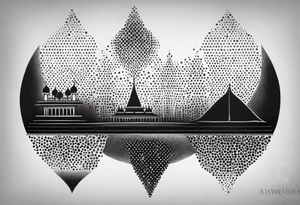 Arabic lebanon tattoo idea