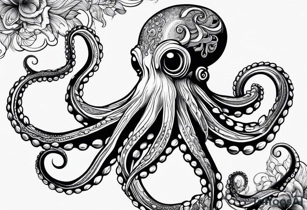 Octopus tattoo idea