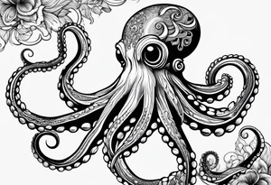 Octopus tattoo idea
