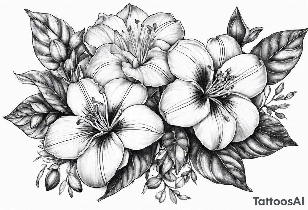 Platycodon grandiflorus tattoo idea