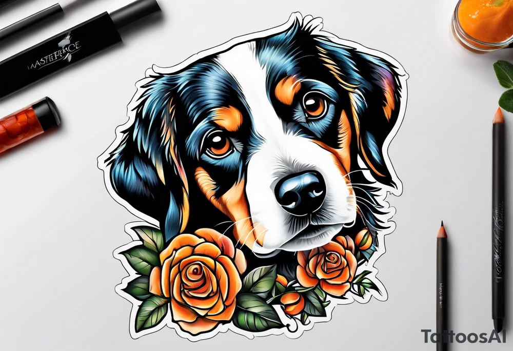 Celebrates my dog Clementine tattoo idea