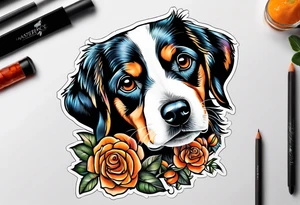 Celebrates my dog Clementine tattoo idea