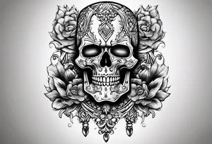 greaves front and back tattoo idea