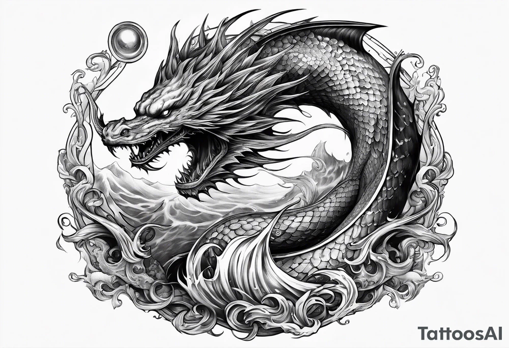 Leviathan from final fantasy tattoo idea