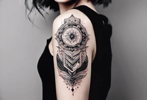 Minimalistic tattoo design that symbolizes the lyric "the lines you're afraid of are all made up". tattoo idea