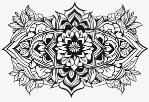 Феникс в пламени tattoo idea