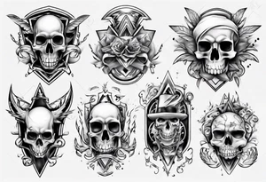 wildcard tattoo idea