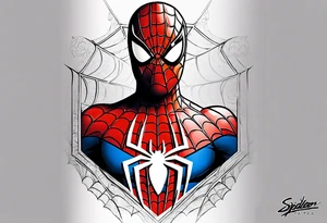 spider man tattoo on forearm tattoo idea