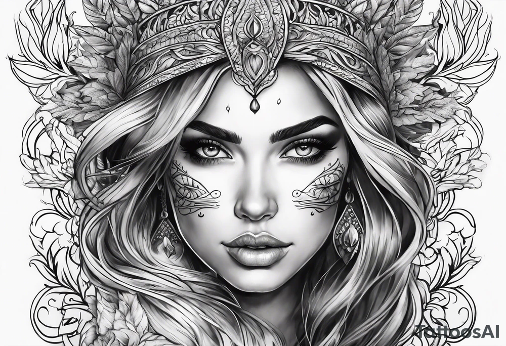 Fire tattoo idea