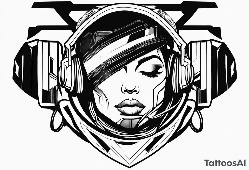 DJ WARRIOR tattoo idea