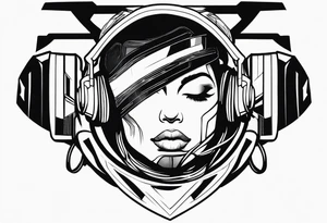 DJ WARRIOR tattoo idea
